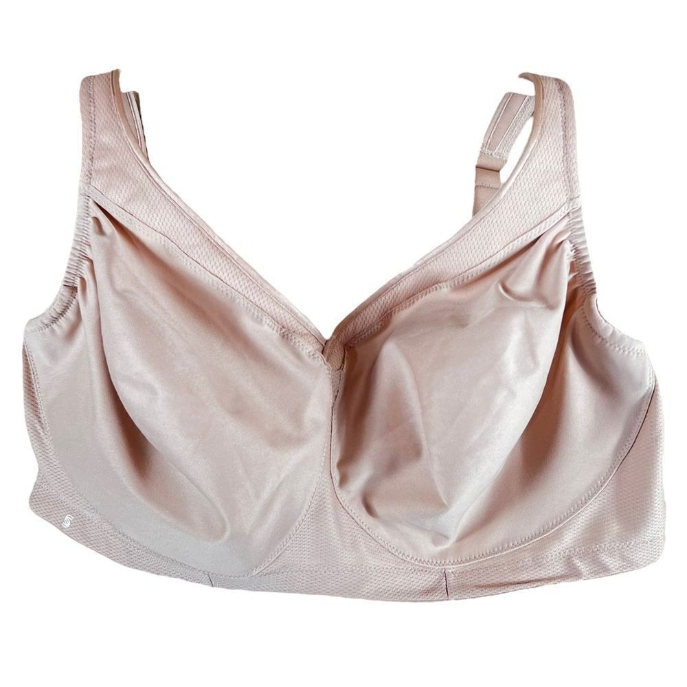 Glamorise Full Figure Plus Size MagicLift Seamless Sports Bra Wirefree #1006